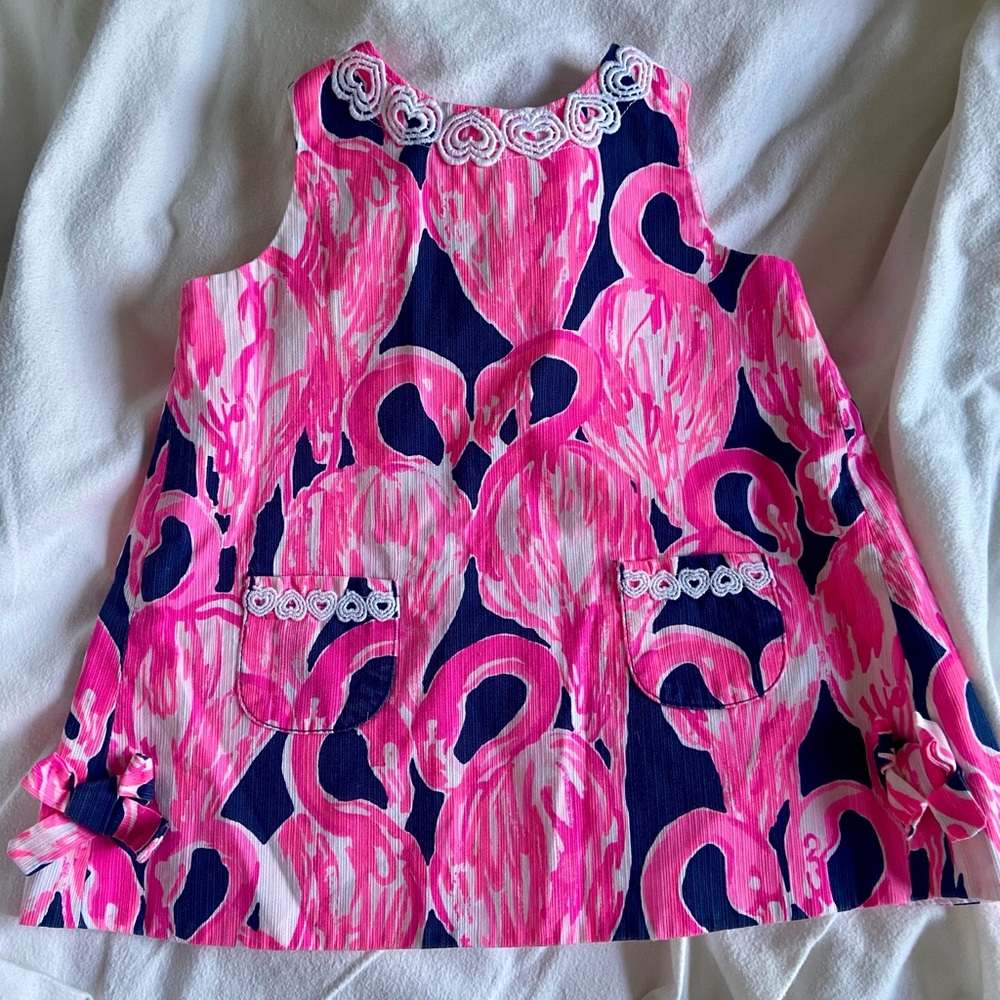 Lilly Pulitzer flamingo dress